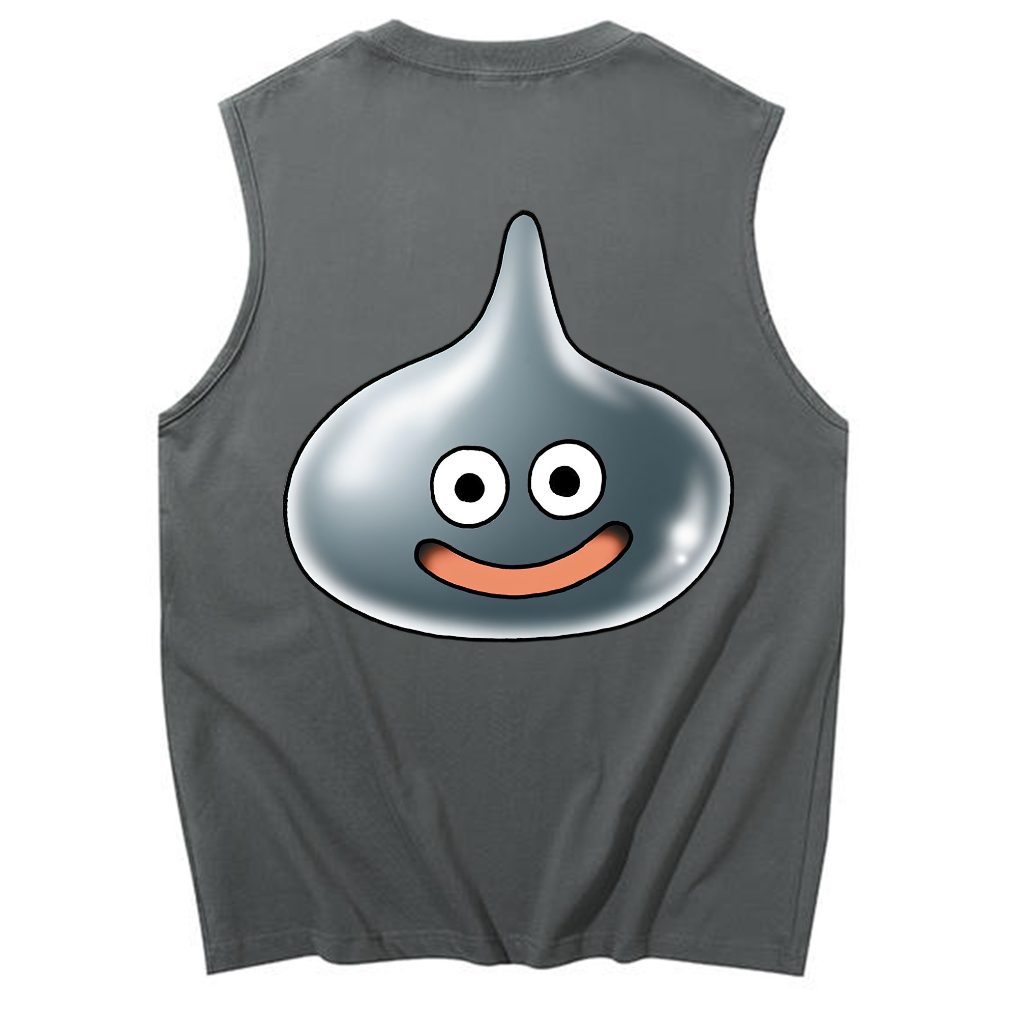 （画像用） ドラゴンクエスト Doragon Kuesuto Dragon Quest コットン100％タンクトップ（背面プリント）